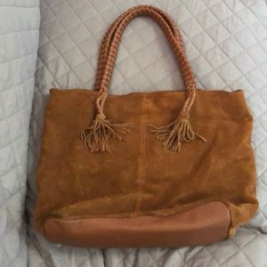 Steven suede handbag